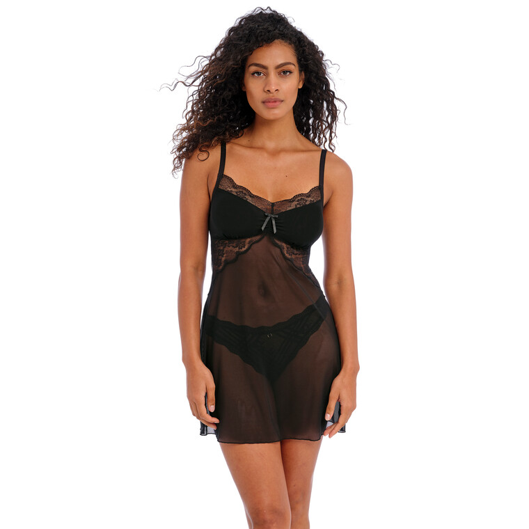 FREYA FRANCIES CHEMISE AA1018 BLK