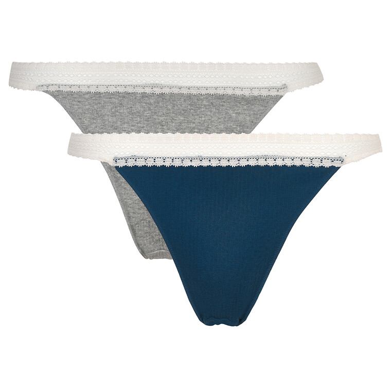 SLOGGI GO RIBBED TANGA C2P 10213080 M007
