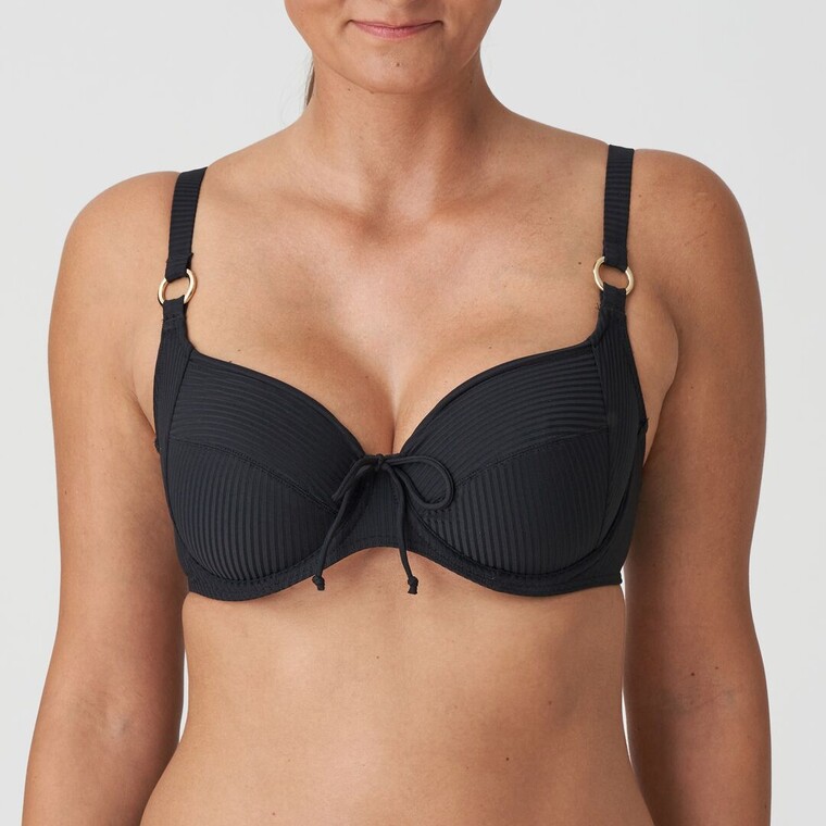 PRIMADONNA SAHARA BIKINI TOP, SORT