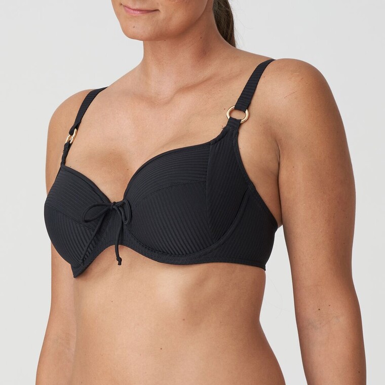PRIMADONNA SAHARA BIKINI TOP, SORT