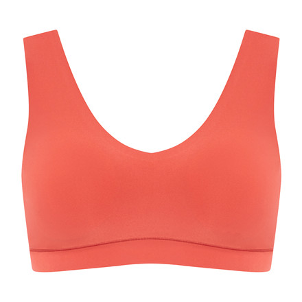 CHANTELLE SOFT STRETCH LOUNGE BH TOP, RØD