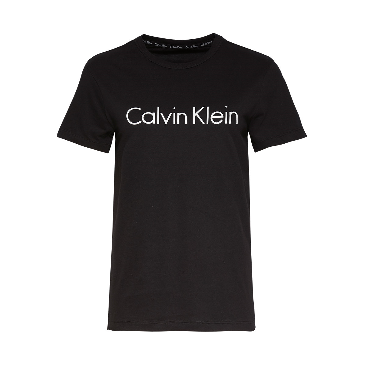 8: Calvin Klein T-shirt, Farve: Sort, Størrelse: XS, Dame
