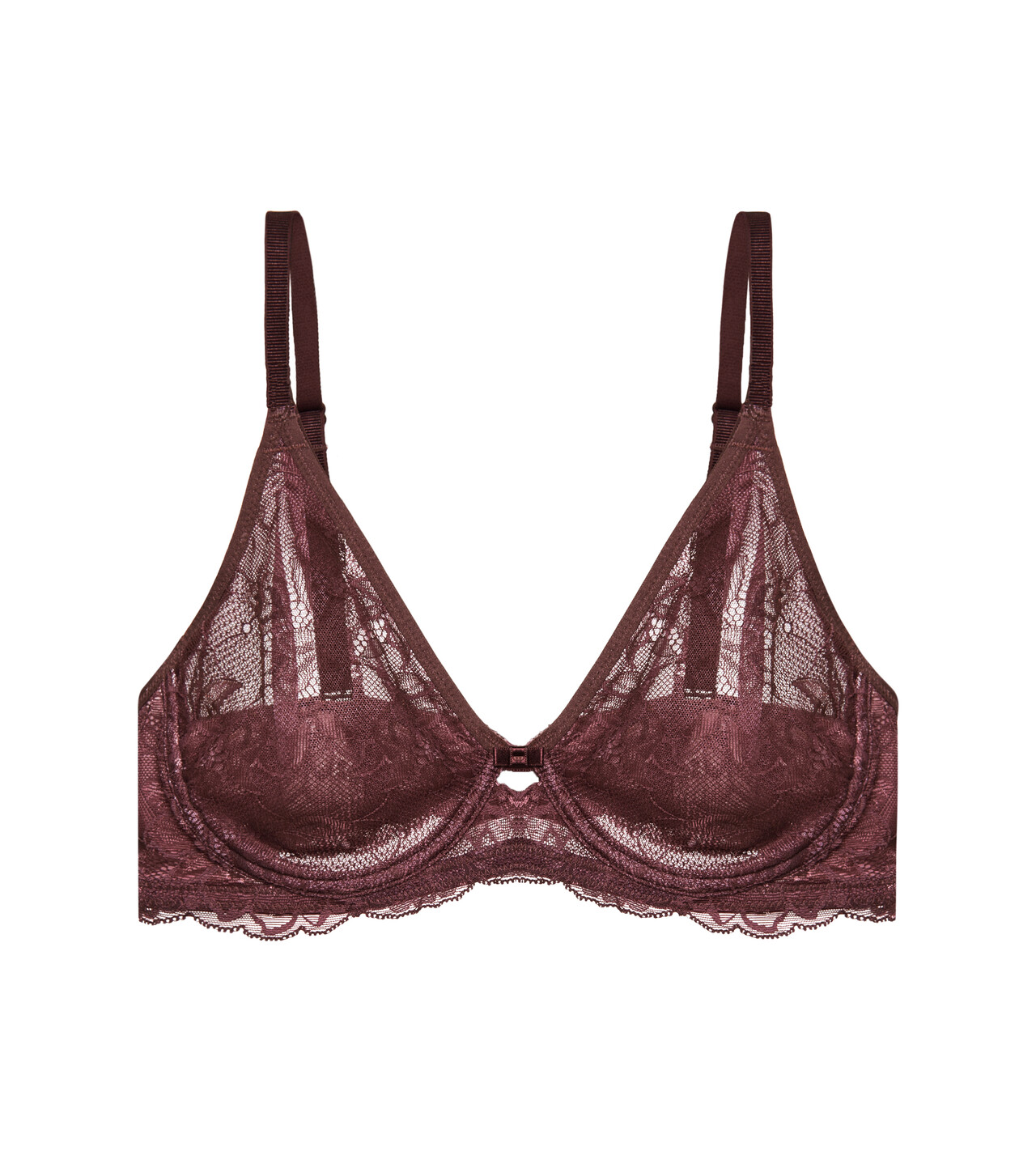 Triumph Amourette BH Charm 2, Rød Decadent Brun, Størrelse: 90C, Farve: Decadent Brun, Dame