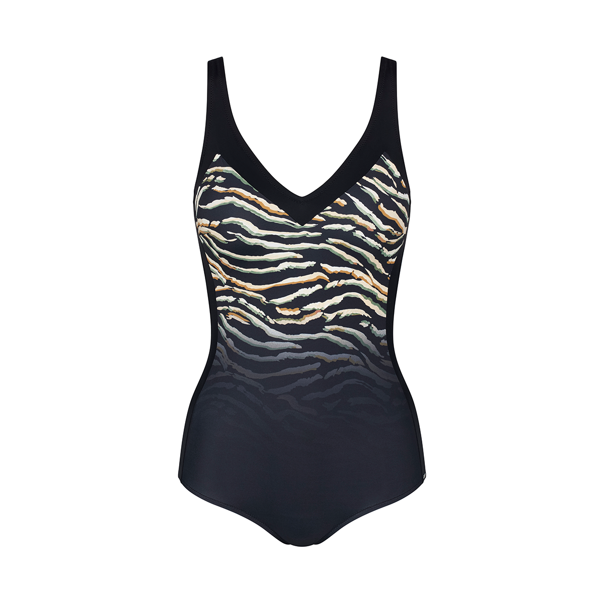 Triumph Charm Elegance 2.0 Op 02 Badedragt 10207873 M004 Brun, Størrelse: 38D, Farve: Brun Dark Combination, Dame