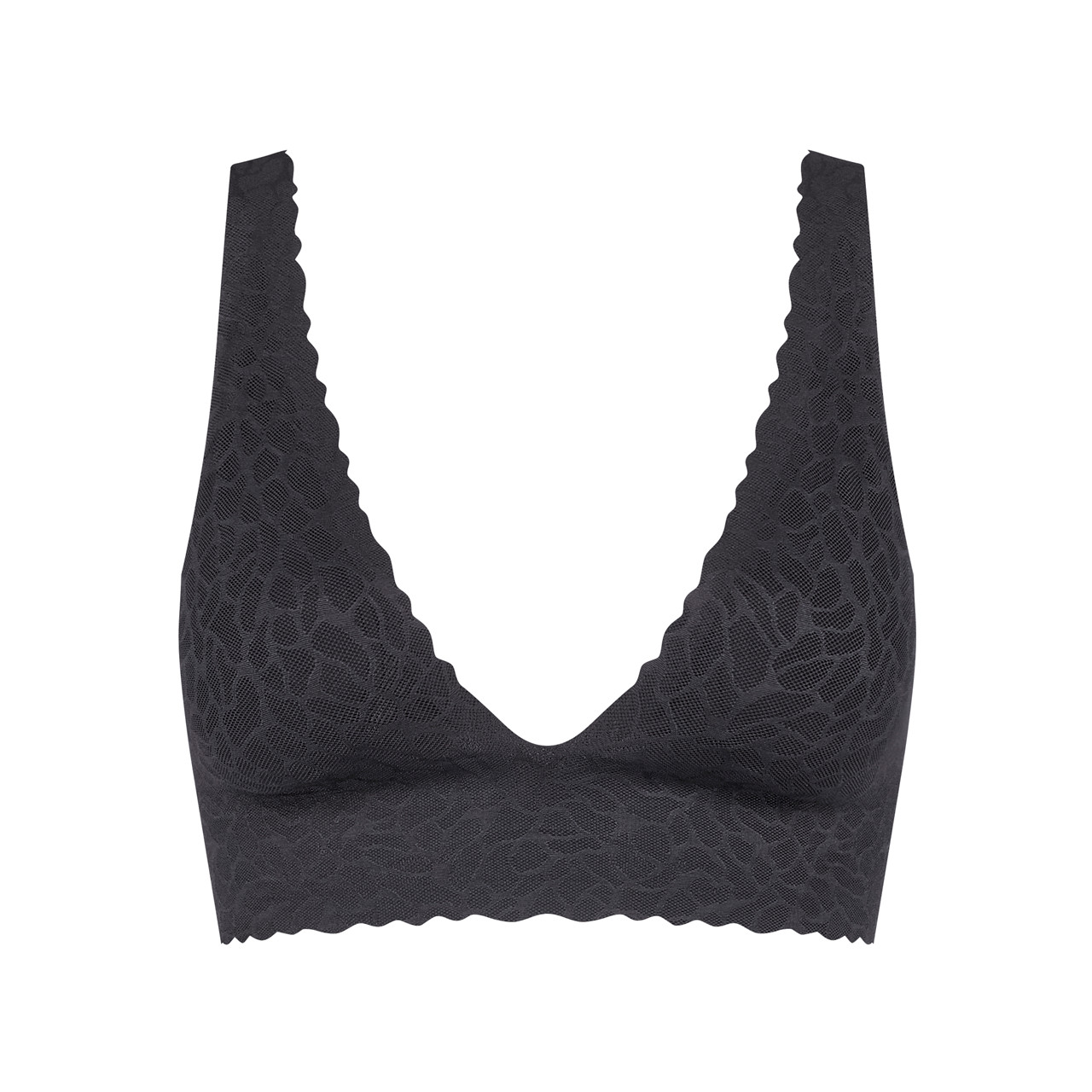 Billede af Sloggi Zero Feel Lace. BH Top, Farve: Sort, Størrelse: XS, Dame