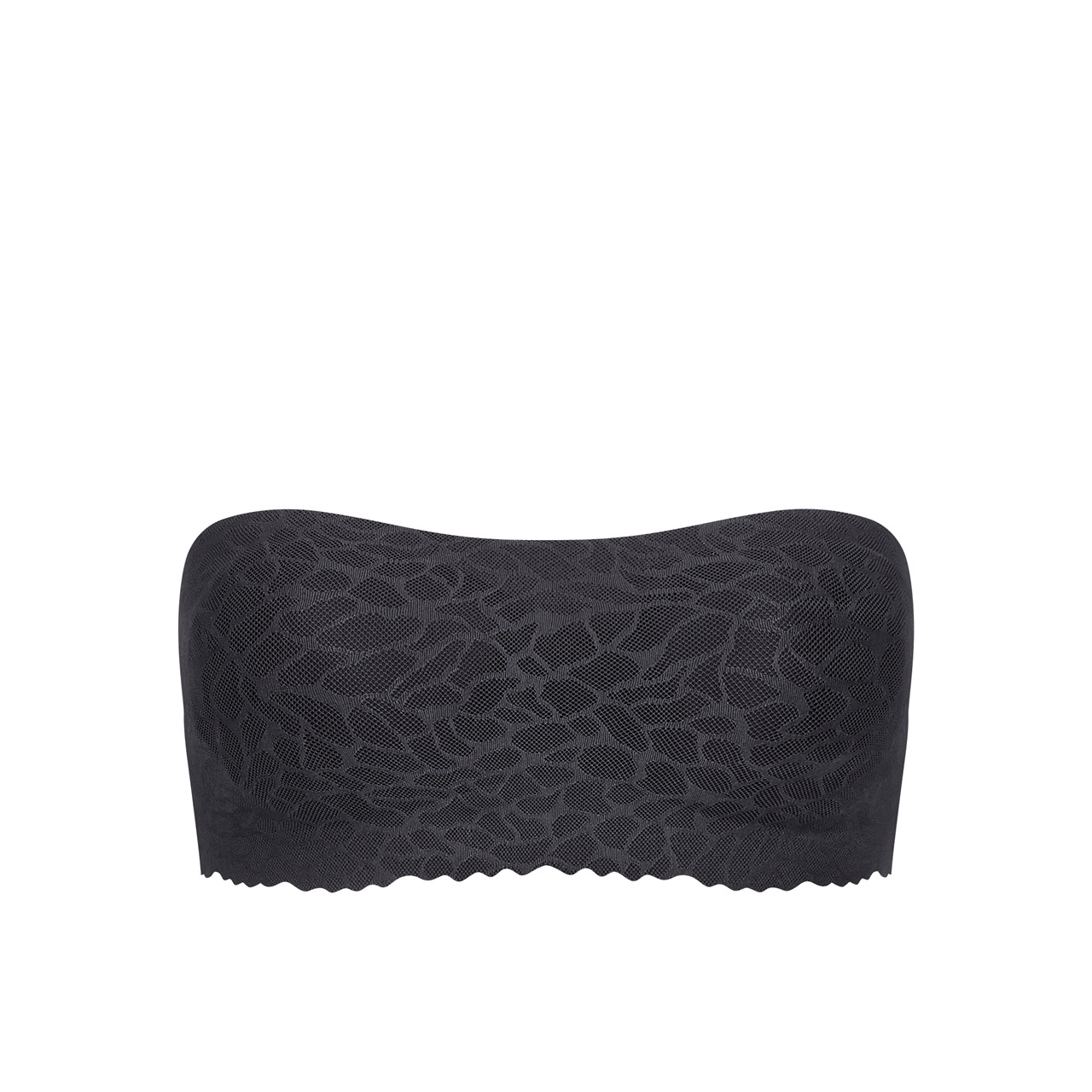 Sloggi Zero Feel Lace. Bandeau, Farve: Sort, Størrelse: XS, Dame