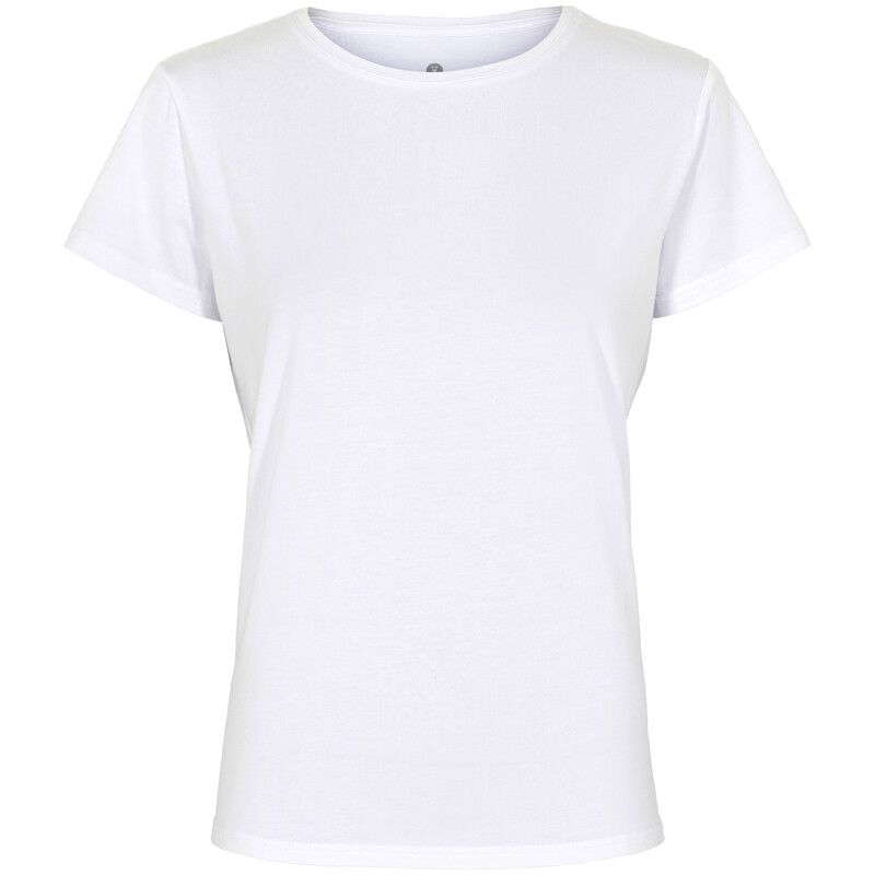 Billede af Jbs Of Denmark Bamboo Blend T-shirt, Farve: Hvid, Størrelse: XS, Dame