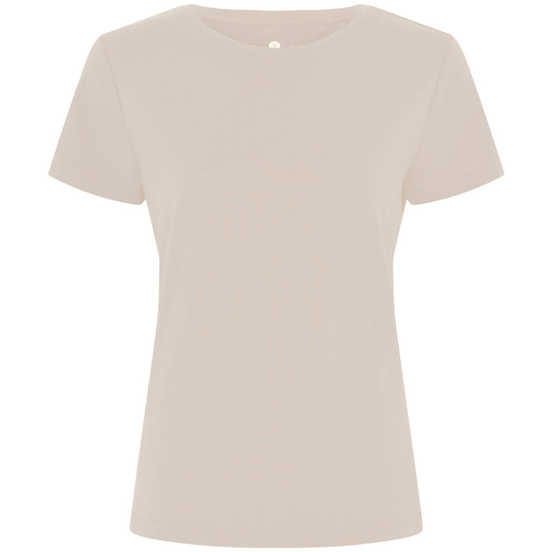 Billede af Jbs Of Denmark Bamboo Blend T-shirt, Farve: Beige, Størrelse: XL, Dame