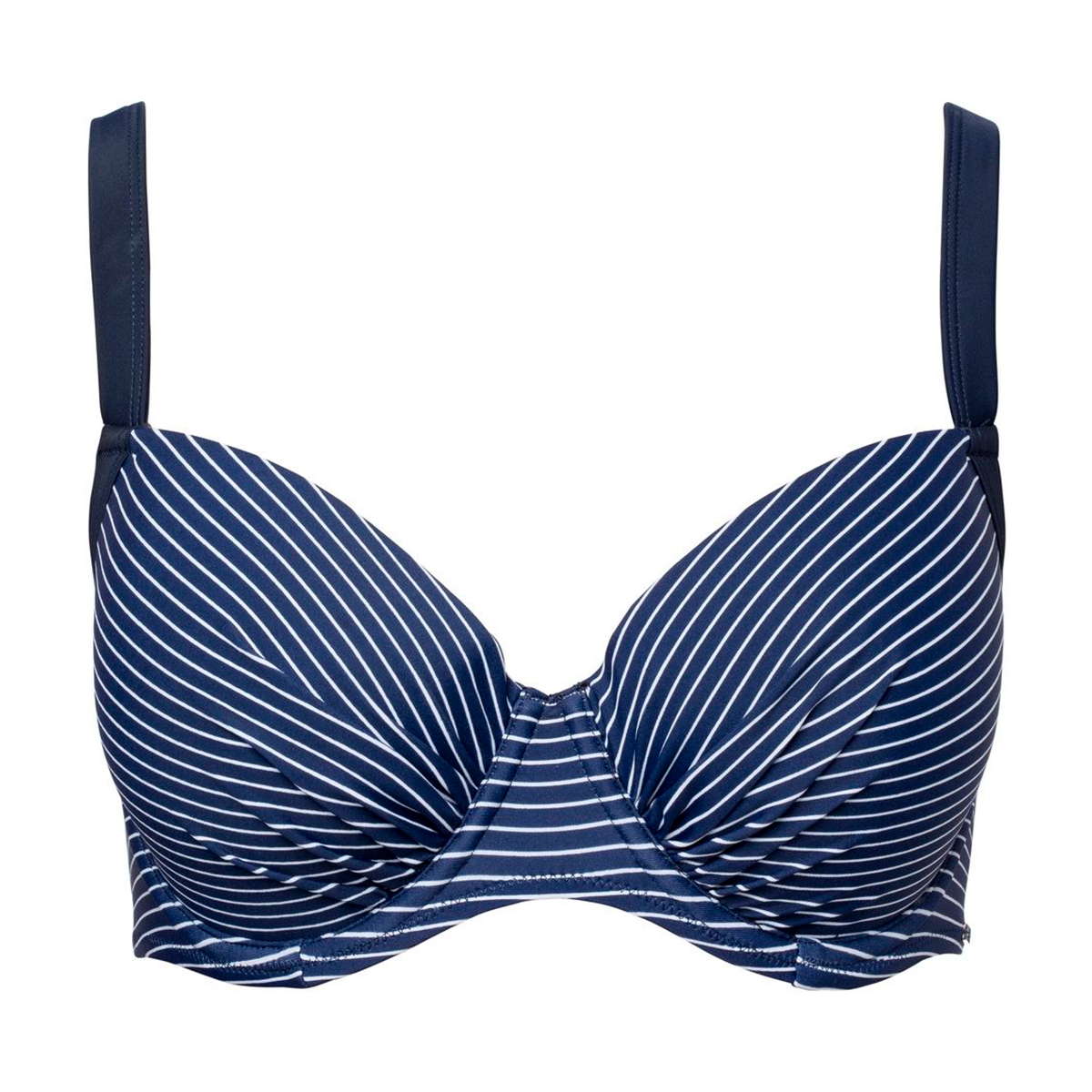 Wiki Blå Balconette Bikini Top, Farve: Blå, Størrelse: 70C, Dame