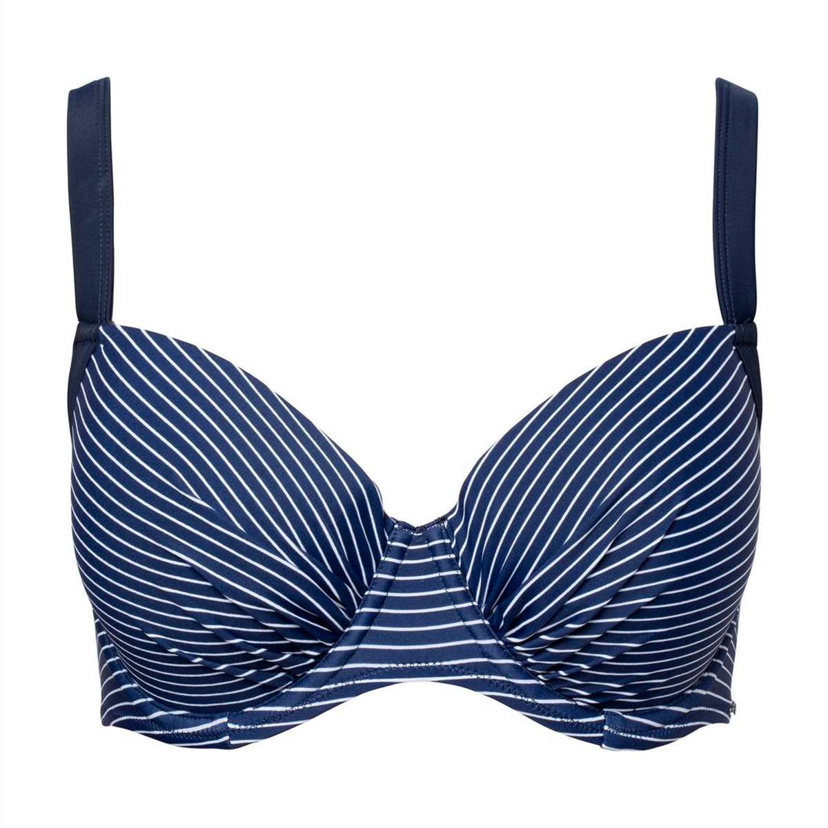 Billede af Wiki Blå Balconette Bikini Top, Farve: Blå, Størrelse: 70C, Dame