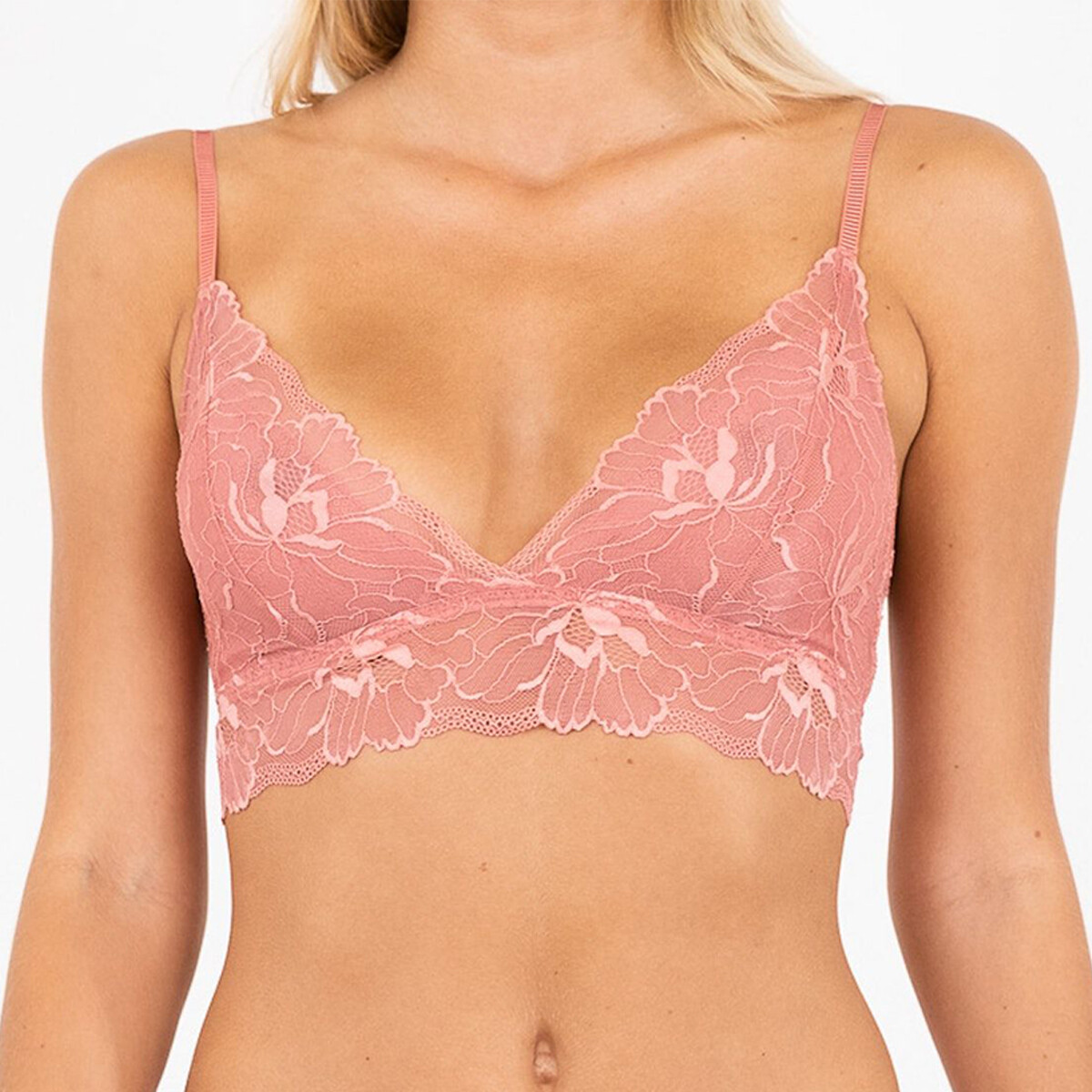 Neo Noir Beige Mandarine BH, Farve: Rød, Størrelse: XS, Dame
