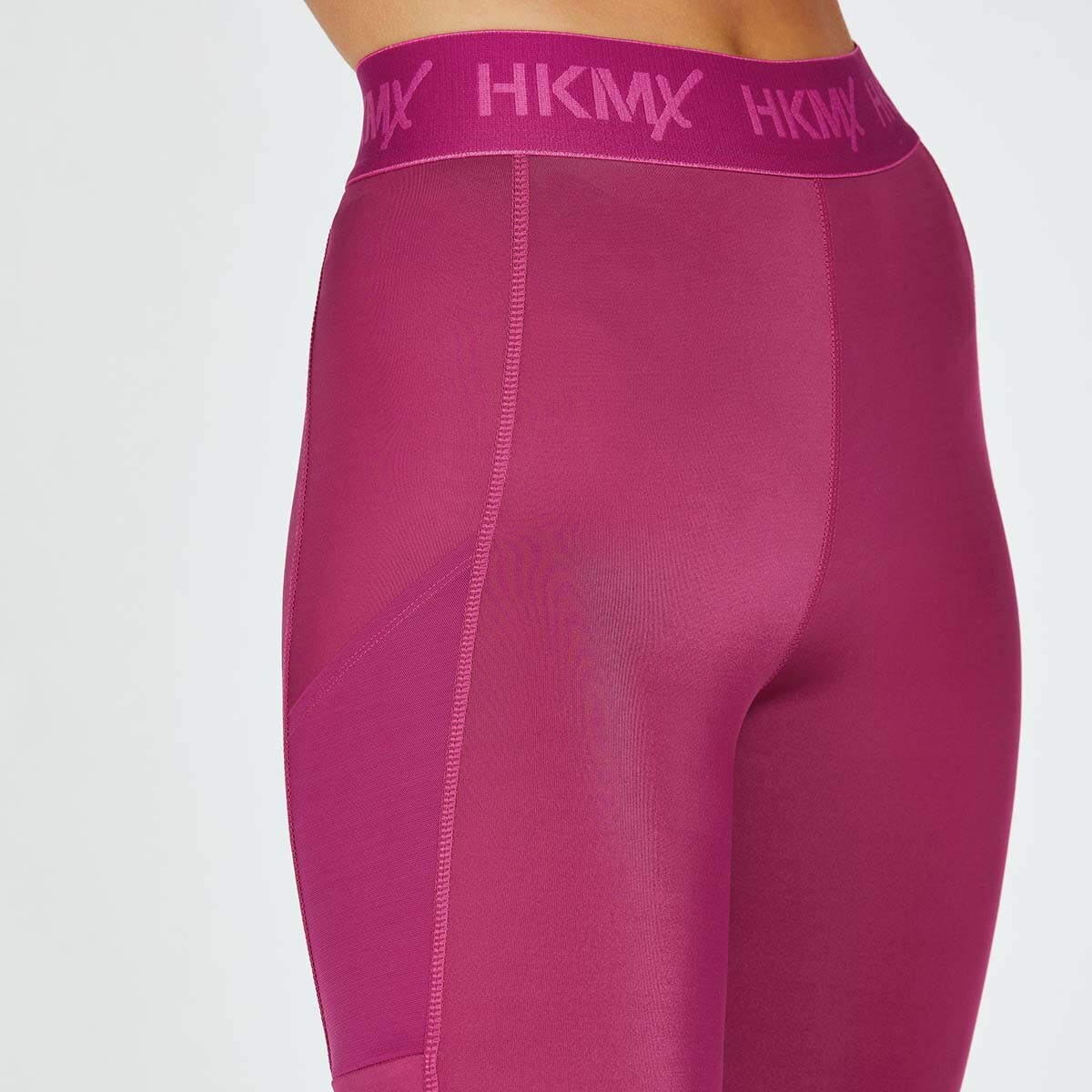 Se Hunkemöller Logo Legging Sportstøj, Farve: Festival Fuchia, Størrelse: L, Dame hos Netlingeri.dk