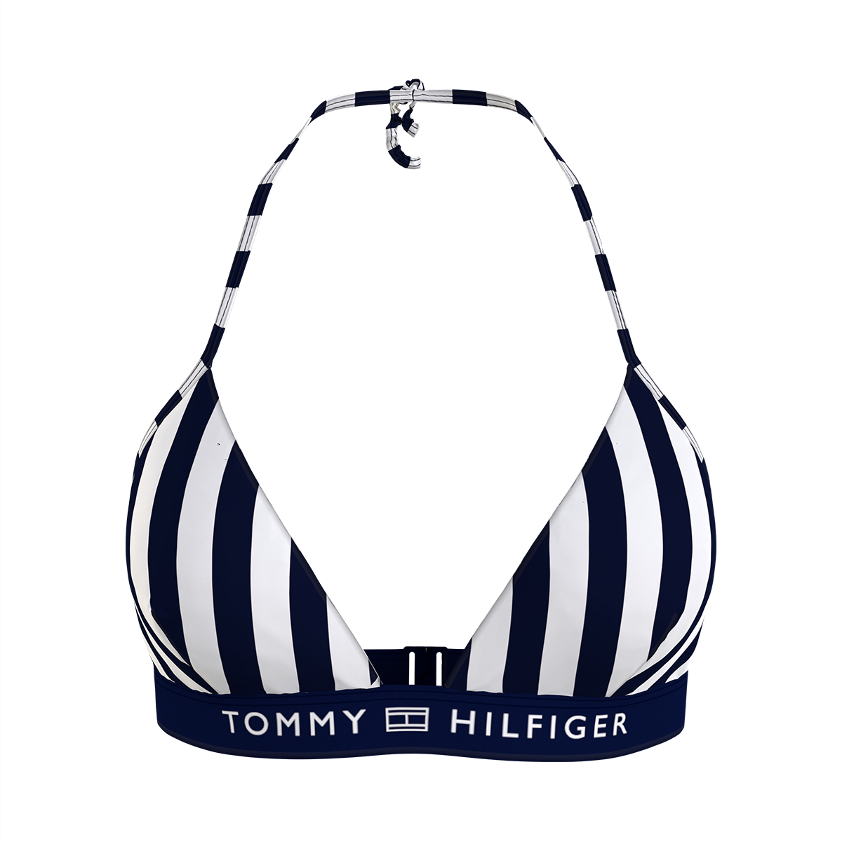 4: Tommy Hilfiger Lingeri Bikini Top, Farve: Sort/Hvid, Størrelse: XS, Dame