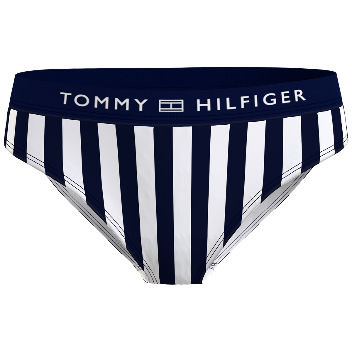 Tommy Hilfiger Lingeri Bikini Tai trusse, Farve: Sort/Hvid, Størrelse: S, Dame