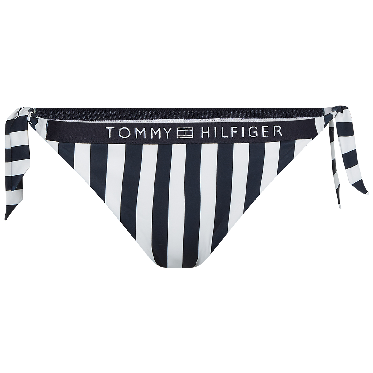 13: Tommy Hilfiger Lingeri Bikini Trusse, Farve: Sort/Hvid, Størrelse: XS, Dame