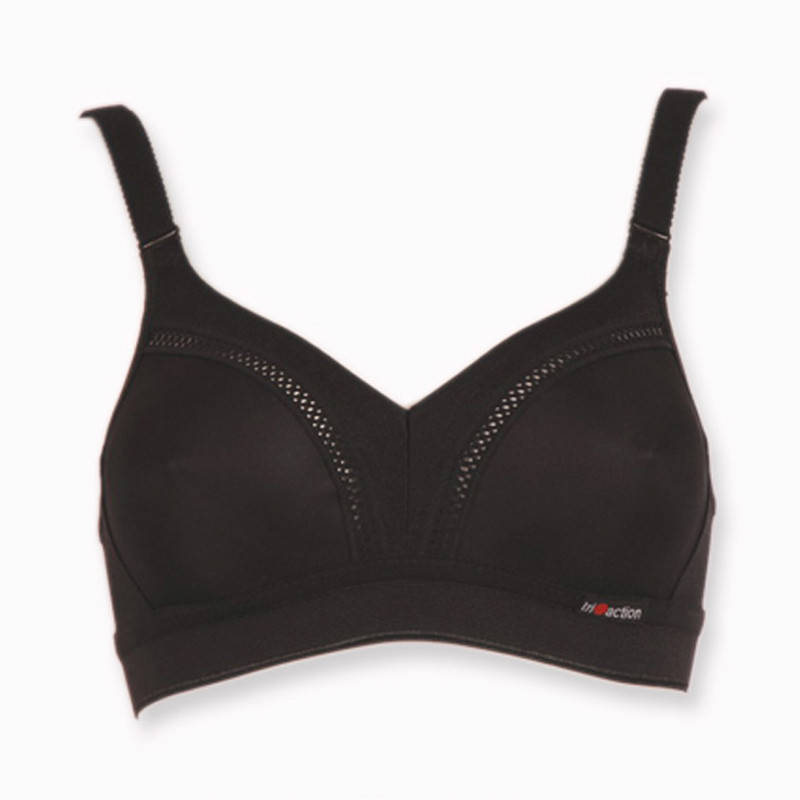 Triumph Triaction Workout N Sports BH, Farve: Sort, Størrelse: 70F, Dame