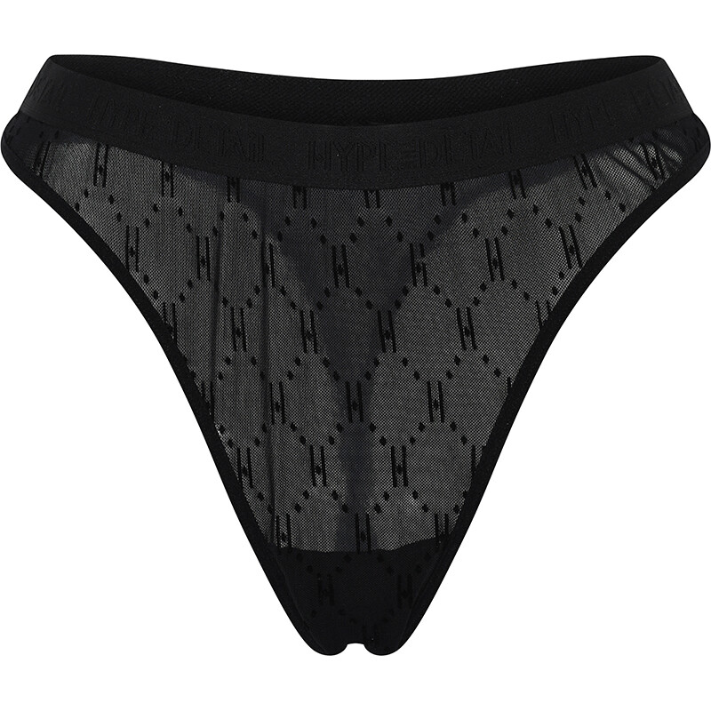 #2 - Hype The Detail Mesh G-streng, Størrelse: S, Farve: Sort, Dame