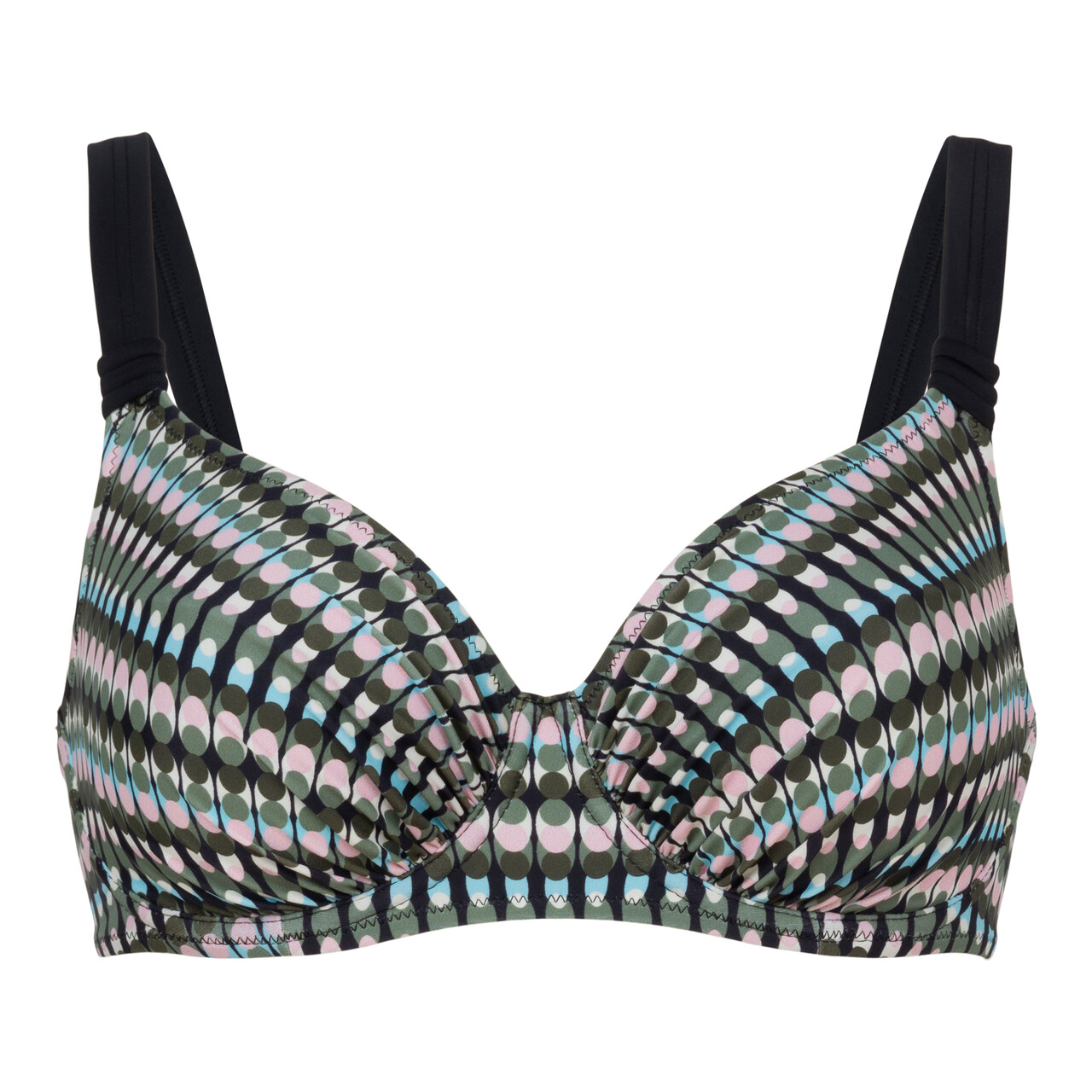 Wiki Bikini Topp 450-3467 W450, Størrelse: 70, Farve: Multicolor, Dame