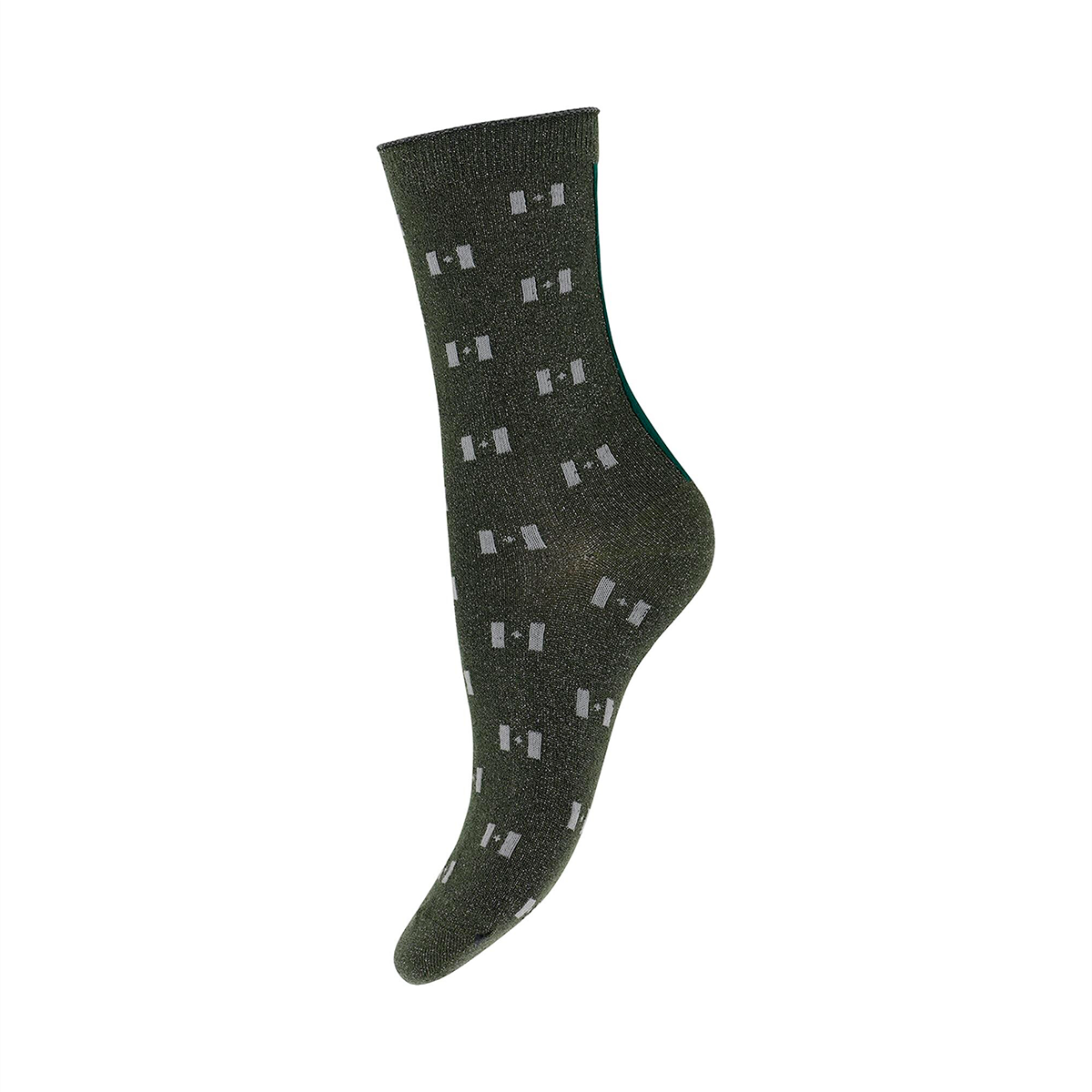 7: Hype The Detail Fashion Strømper 21457 9085 Grøn, 37-41, Størrelse: 37-41, Farve: Grøn, Dame