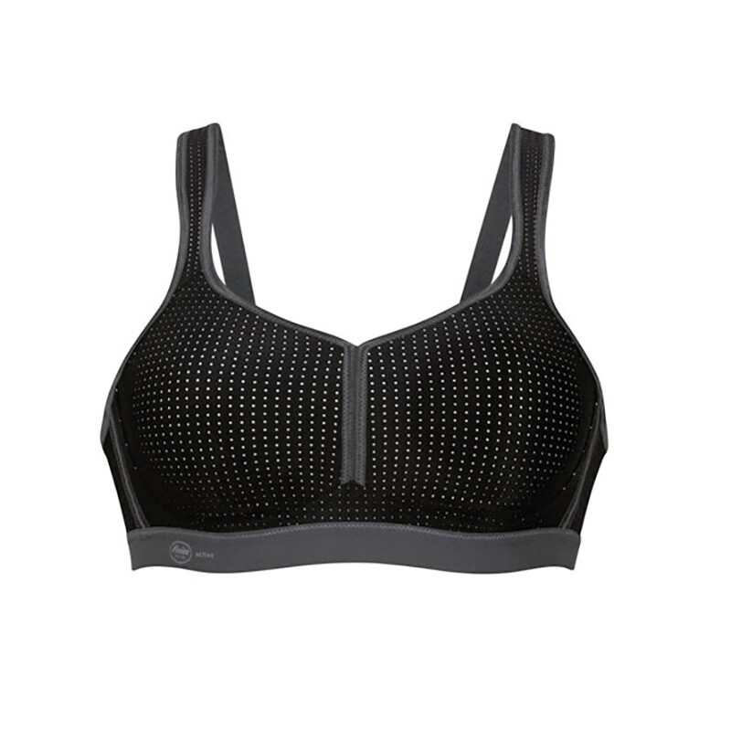 Se Anita Active Performance Sports BH, Farve: Sort, Størrelse: 95D, Dame hos Netlingeri.dk