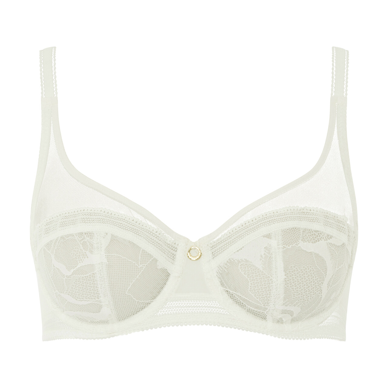 Chantelle True Lace BH, Størrelse: 75E, Farve: Hvid, Dame