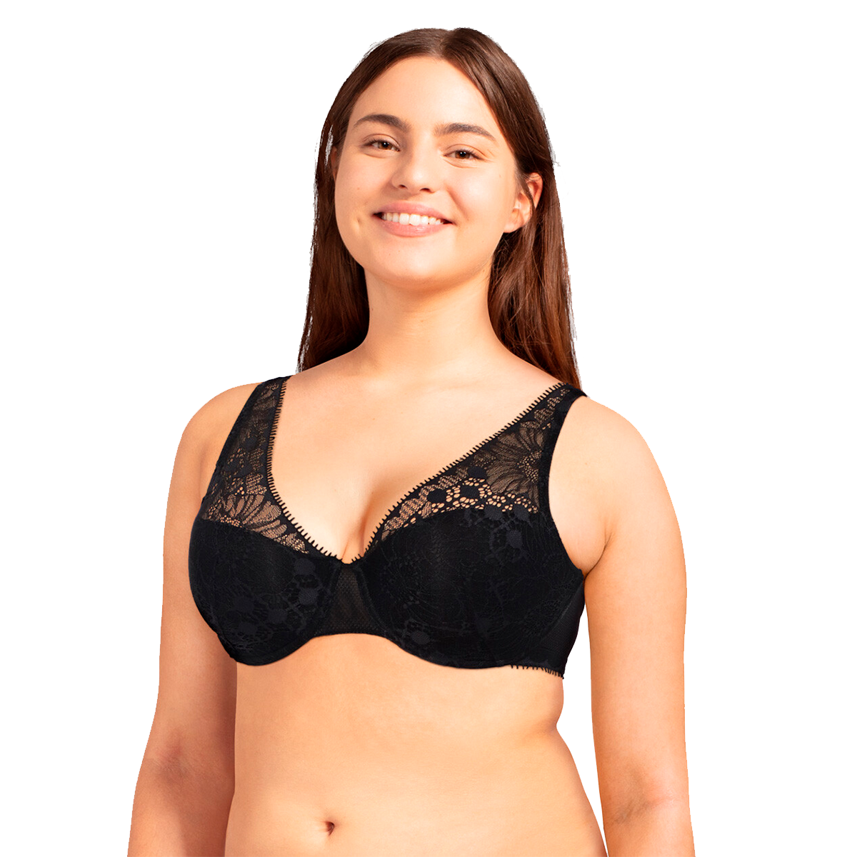 Chantelle Day To Night BH, Størrelse: 70B, Farve: Sort, Dame