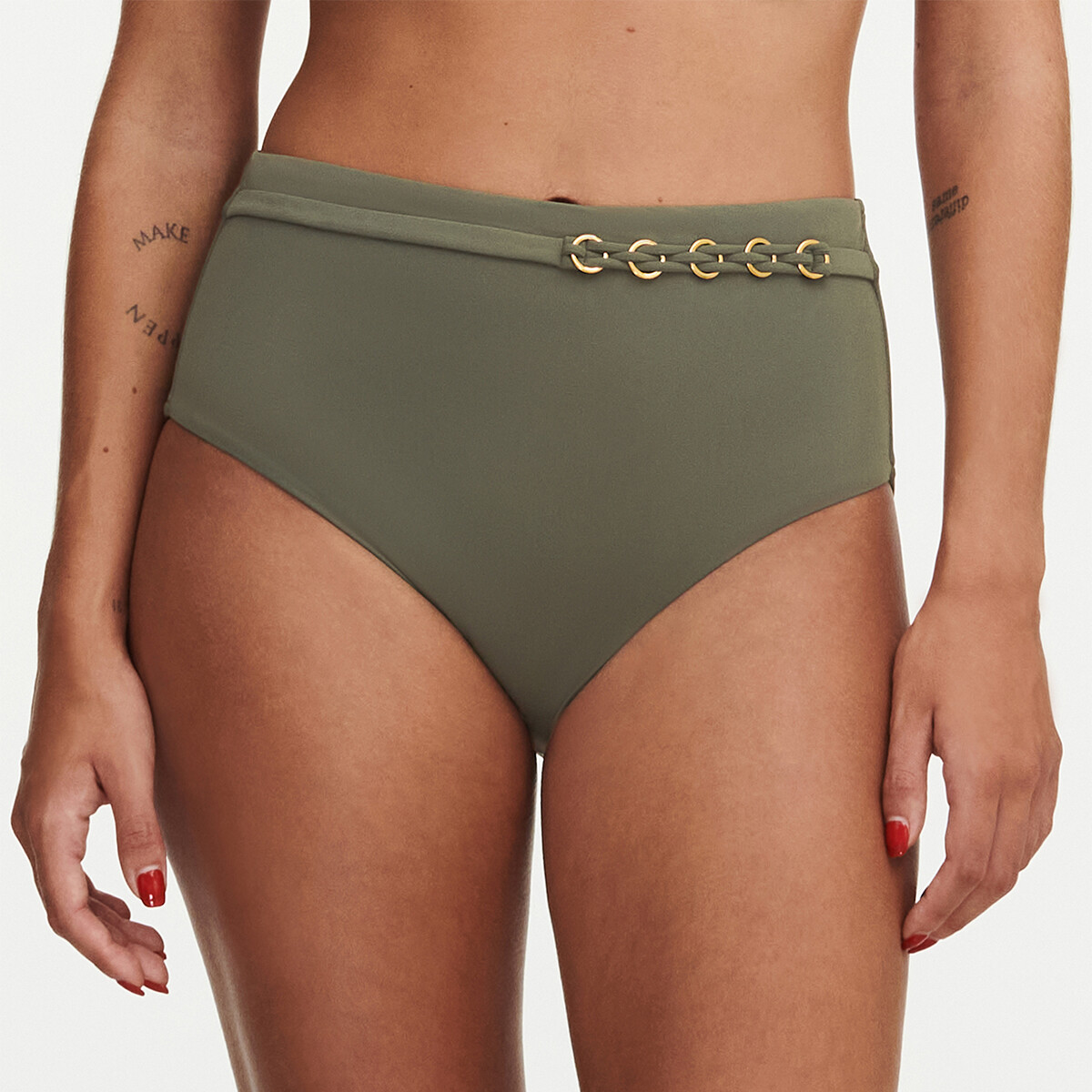 Chantelle Emblem Bikini Full Brie, Farve:, Størrelse: 40, Dame