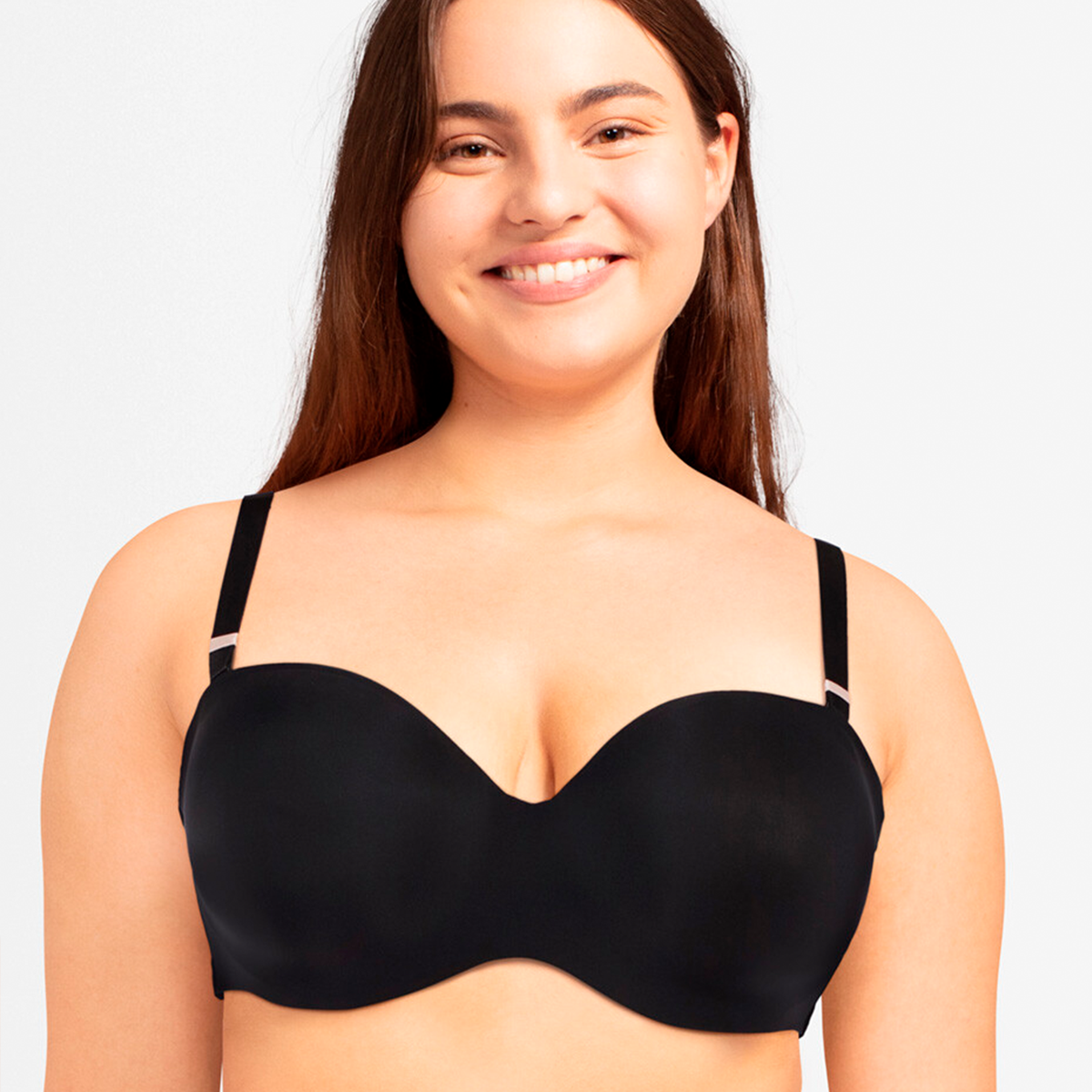 Chantelle Absolute Invisible BH C29250 011, Størrelse: 90D, Farve: Sort, Dame