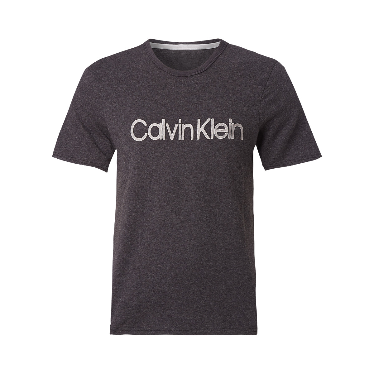 Se Calvin Klein T-shirt, Farve: Heather, Størrelse: XS, Dame hos Netlingeri.dk