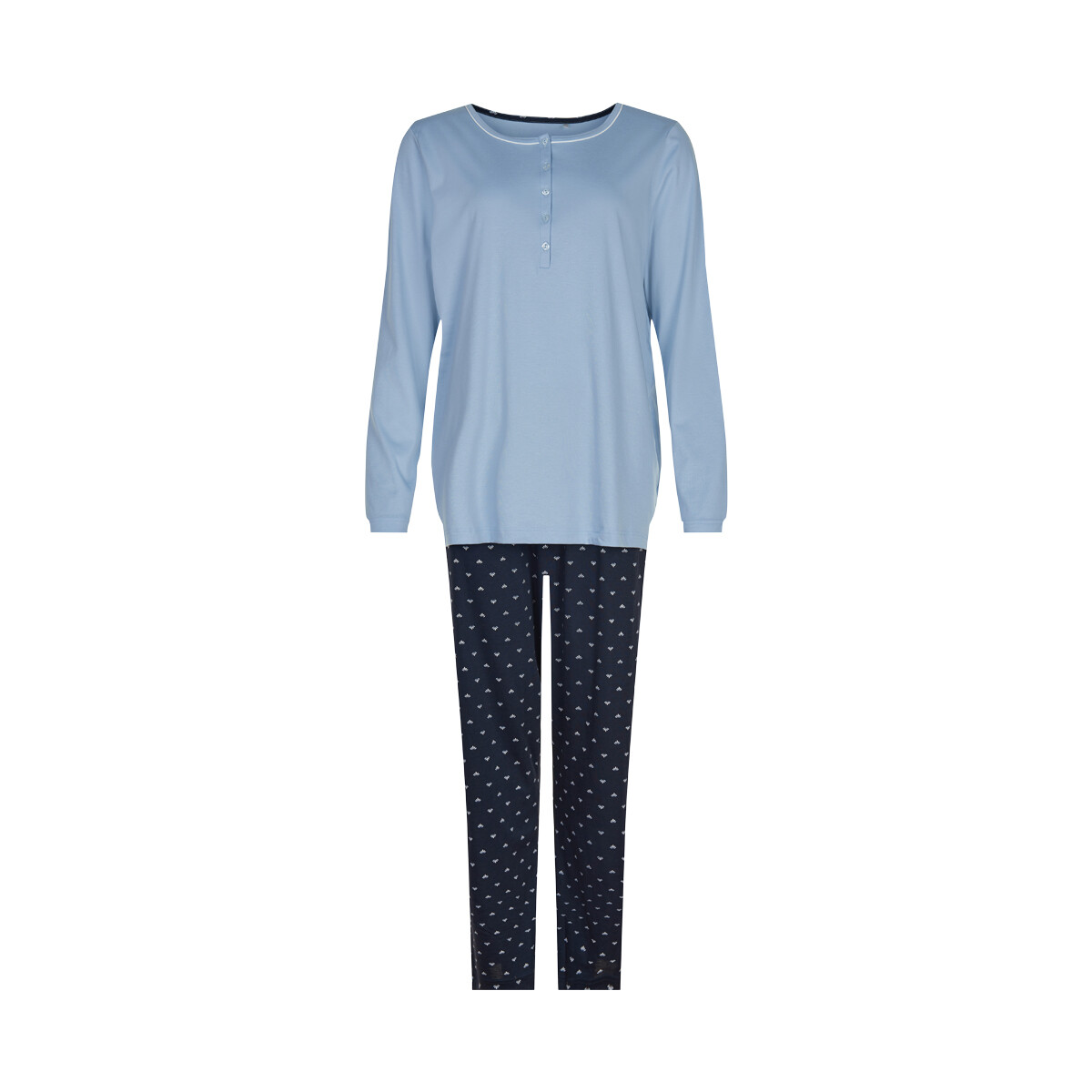 8: Calida Pyjamas, Farve: Sort, Størrelse: M, Dame