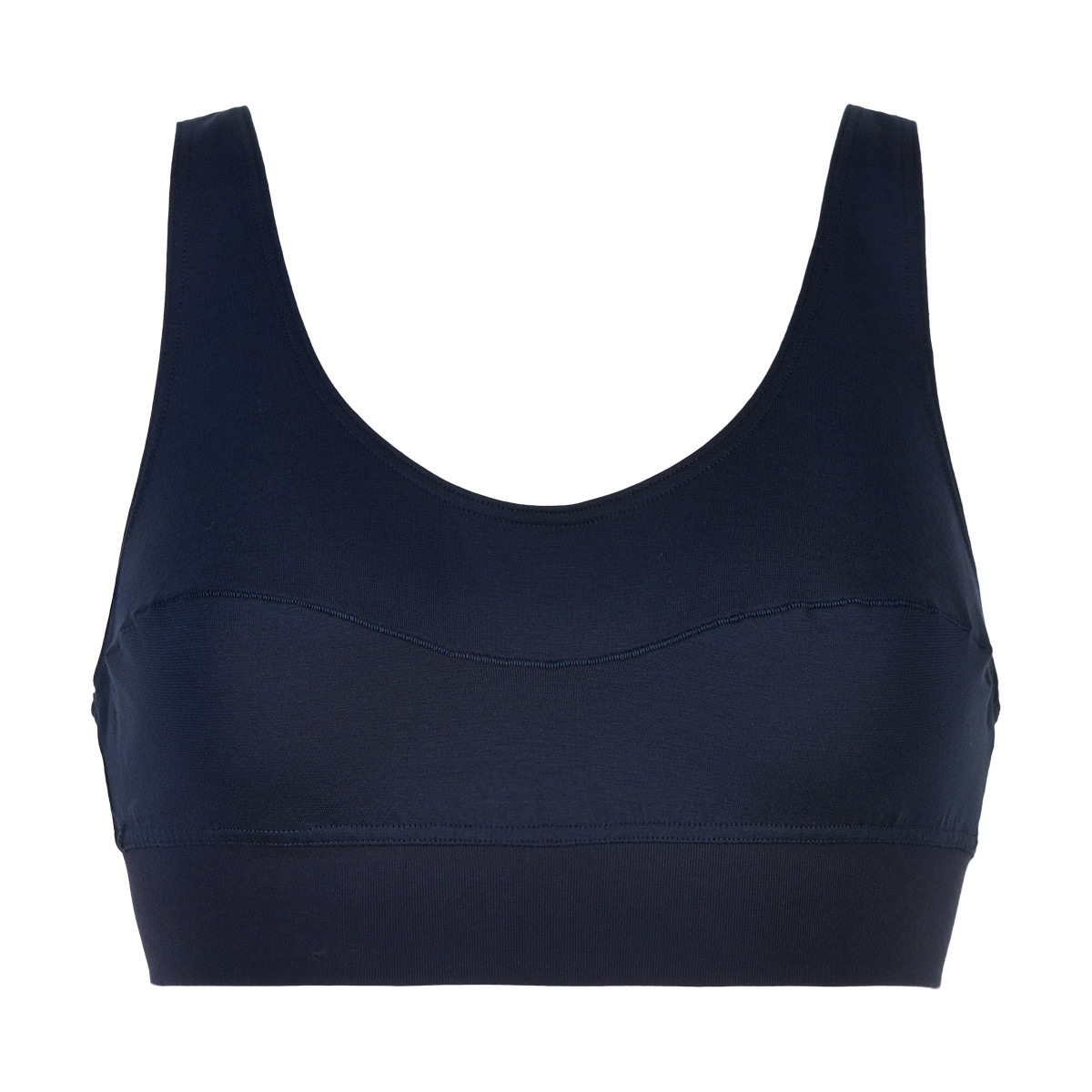 Billede af Calida Elastic Bustier BH Top, Farve: Sort, Størrelse: L, Dame