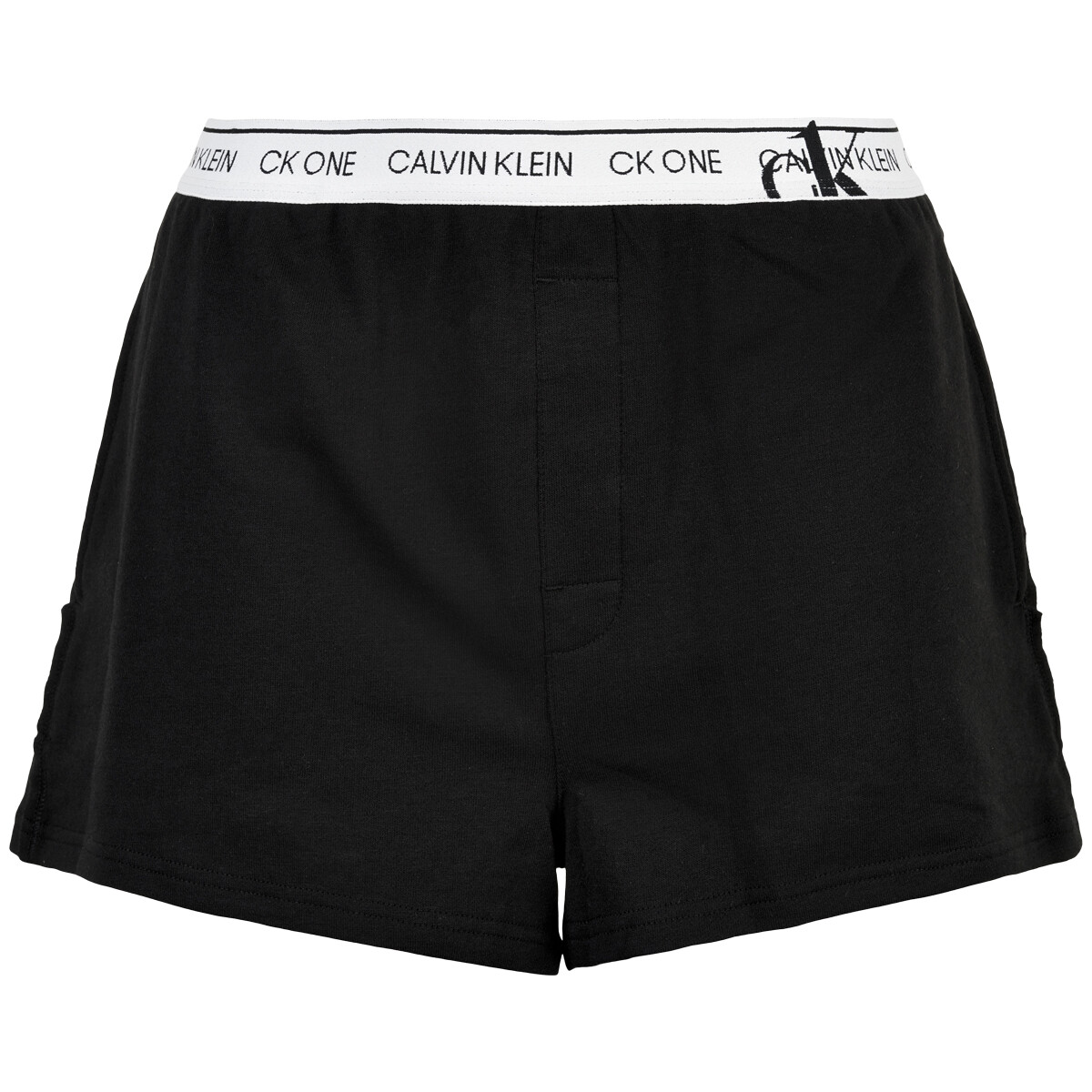 Calvin Klein Lingeri NatShorts, Farve: Sort, Størrelse: M, Dame