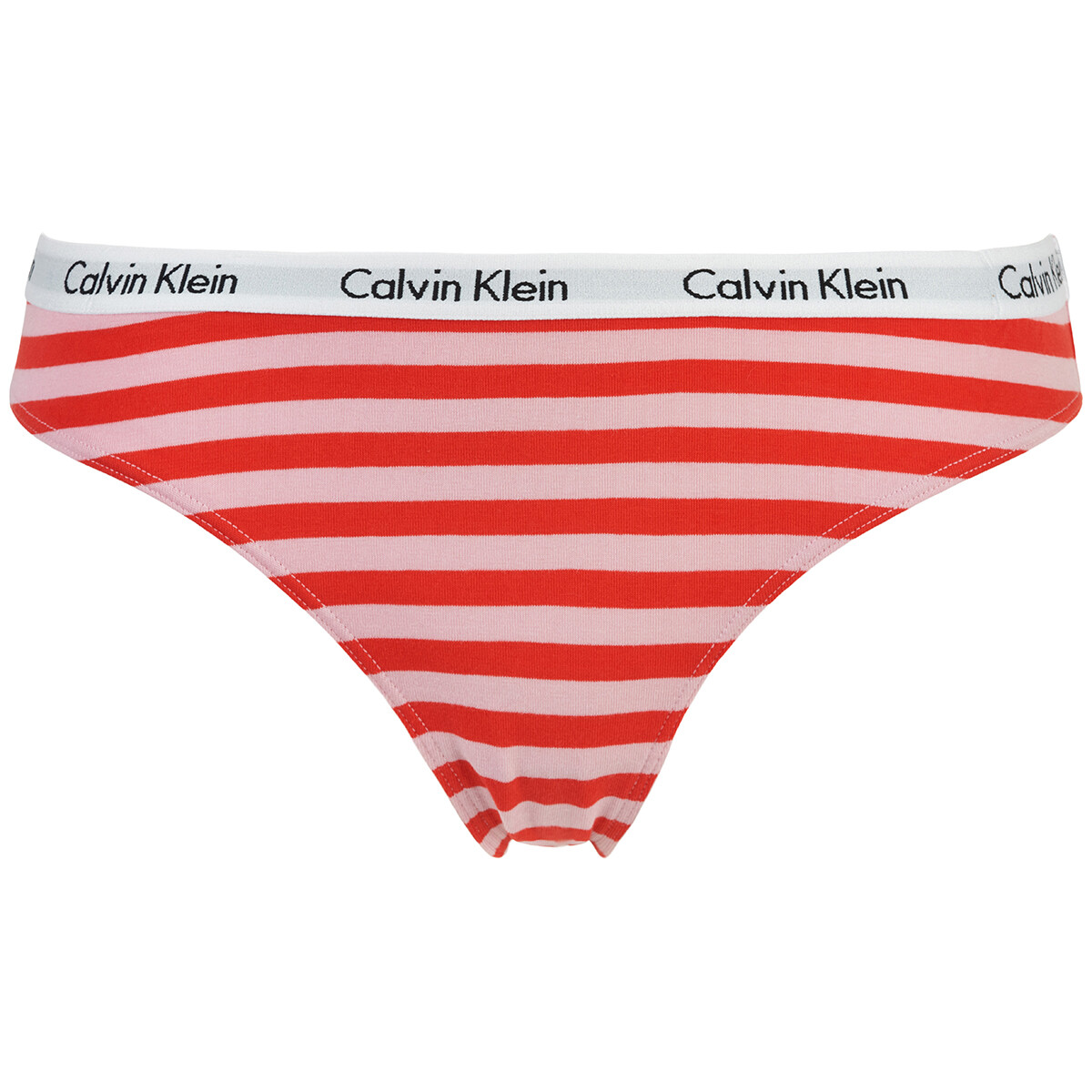 Calvin Klein Tai Trusse, Farve: Rainer Stripe Pink Hvid, Størrelse: XS, Dame