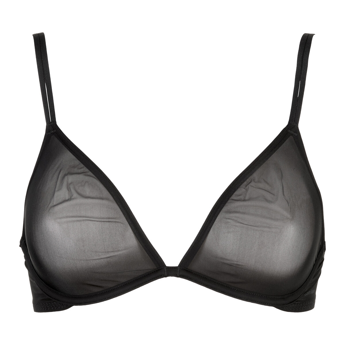 Calvin Klein Lingeri Unlined BH Med Bøjle, Farve: Sort, Størrelse: 70B, Dame