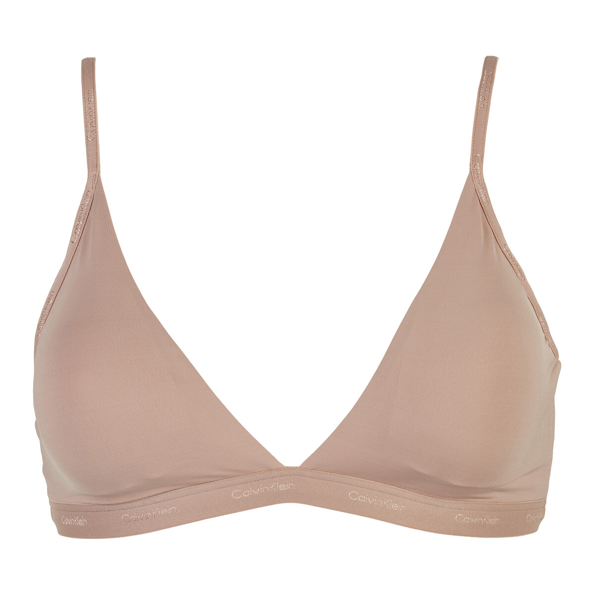 Calvin Klein Lingeri Light Lined Triangle BH, Farve: Lyserød, Størrelse: L, Dame