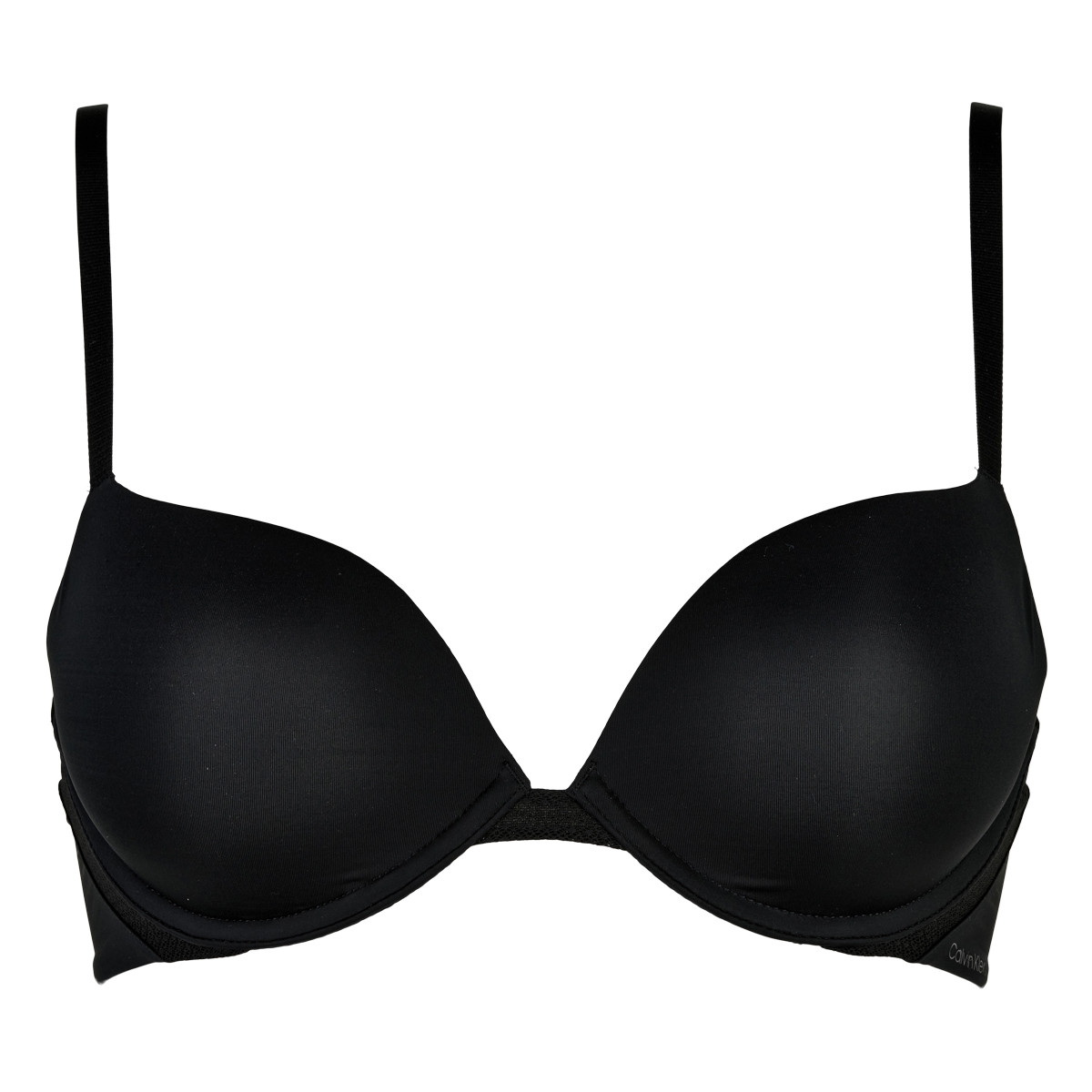 Calvin Klein Push Up BH, Farve: Sort, Størrelse: 70D, Dame