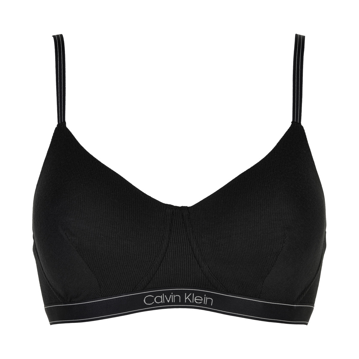 Se Calvin Klein Bralette BH, Farve: Sort, Størrelse: XL, Dame hos Netlingeri.dk