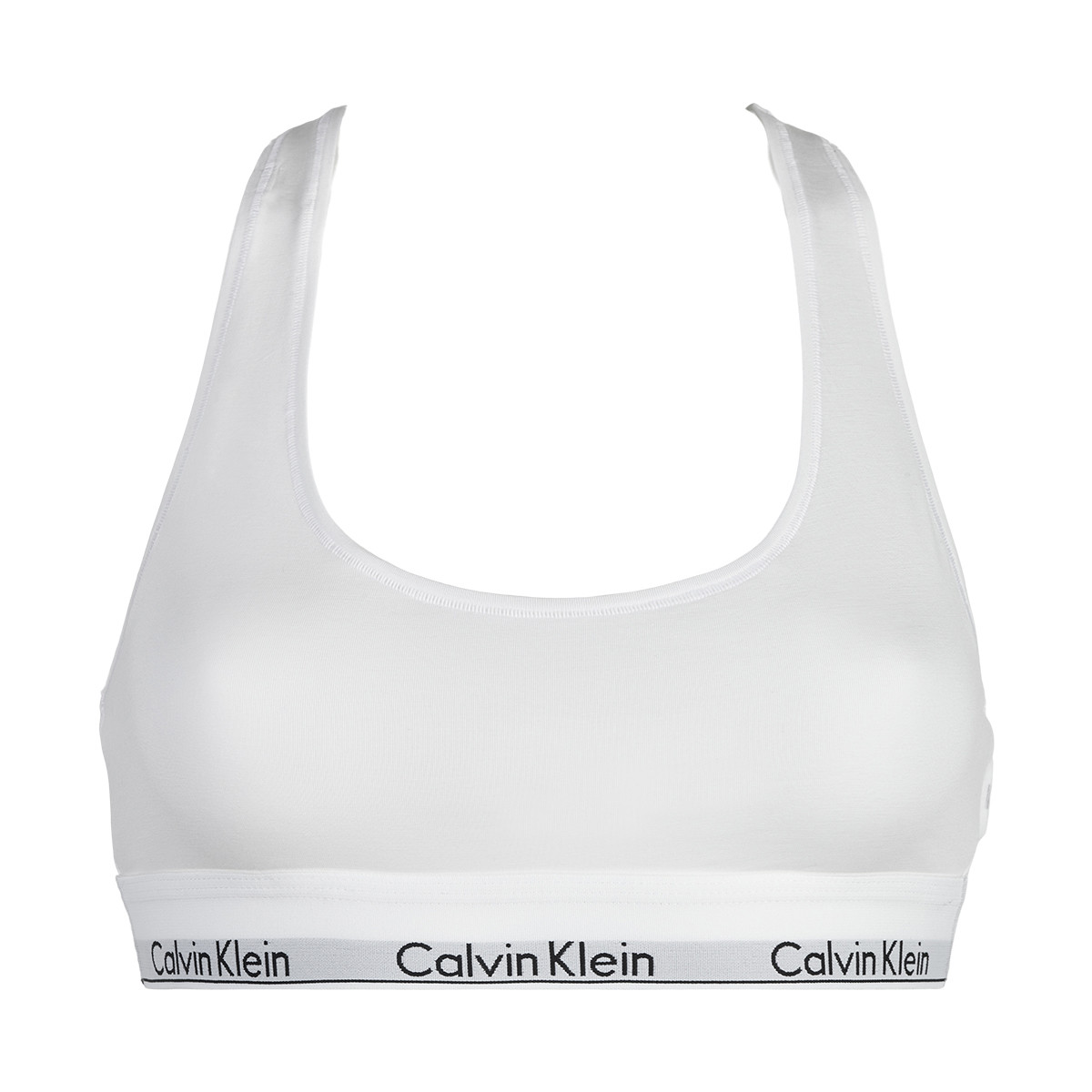 Calvin Klein Lingeri Bralette, Farve: Hvid, Størrelse: XL, Dame