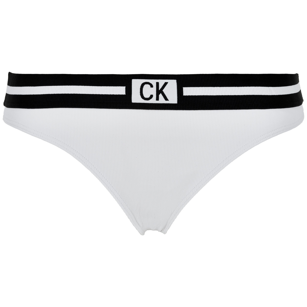 Se Calvin Klein Classic Bikini Trusse, Farve: Hvid, Størrelse: XL, Dame hos Netlingeri.dk