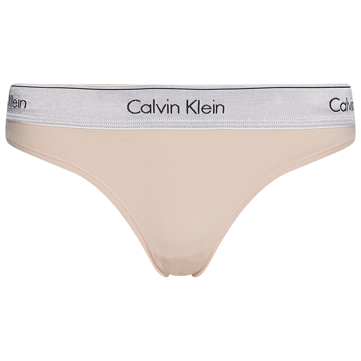 Billede af Calvin Klein Tai Trusse, Farve: Buff Beige Sølv, Størrelse: M, Dame