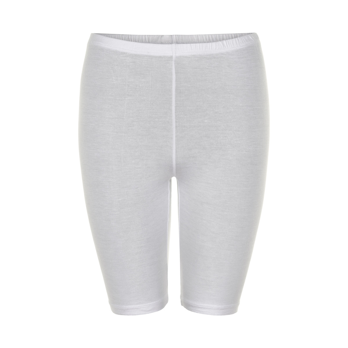 #2 - Decoy Jersey Shorts, Farve: Hvid, Størrelse: S, Dame