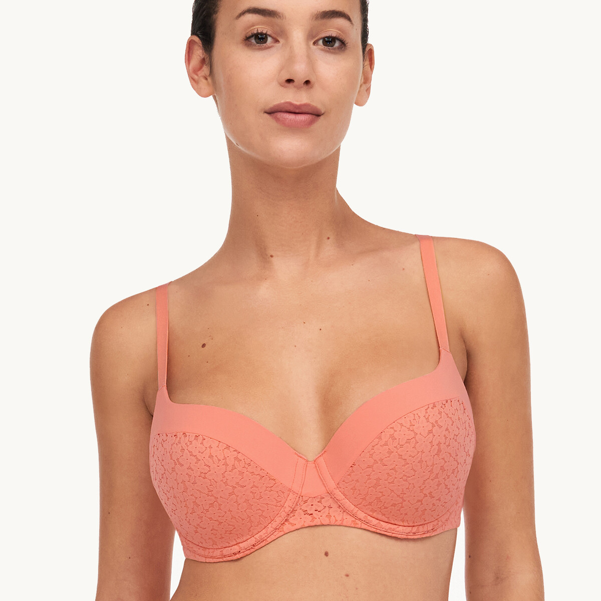 Femilet Norha BH F-xu, Farve: Rød Sorbet, Størrelse: 70C, Dame