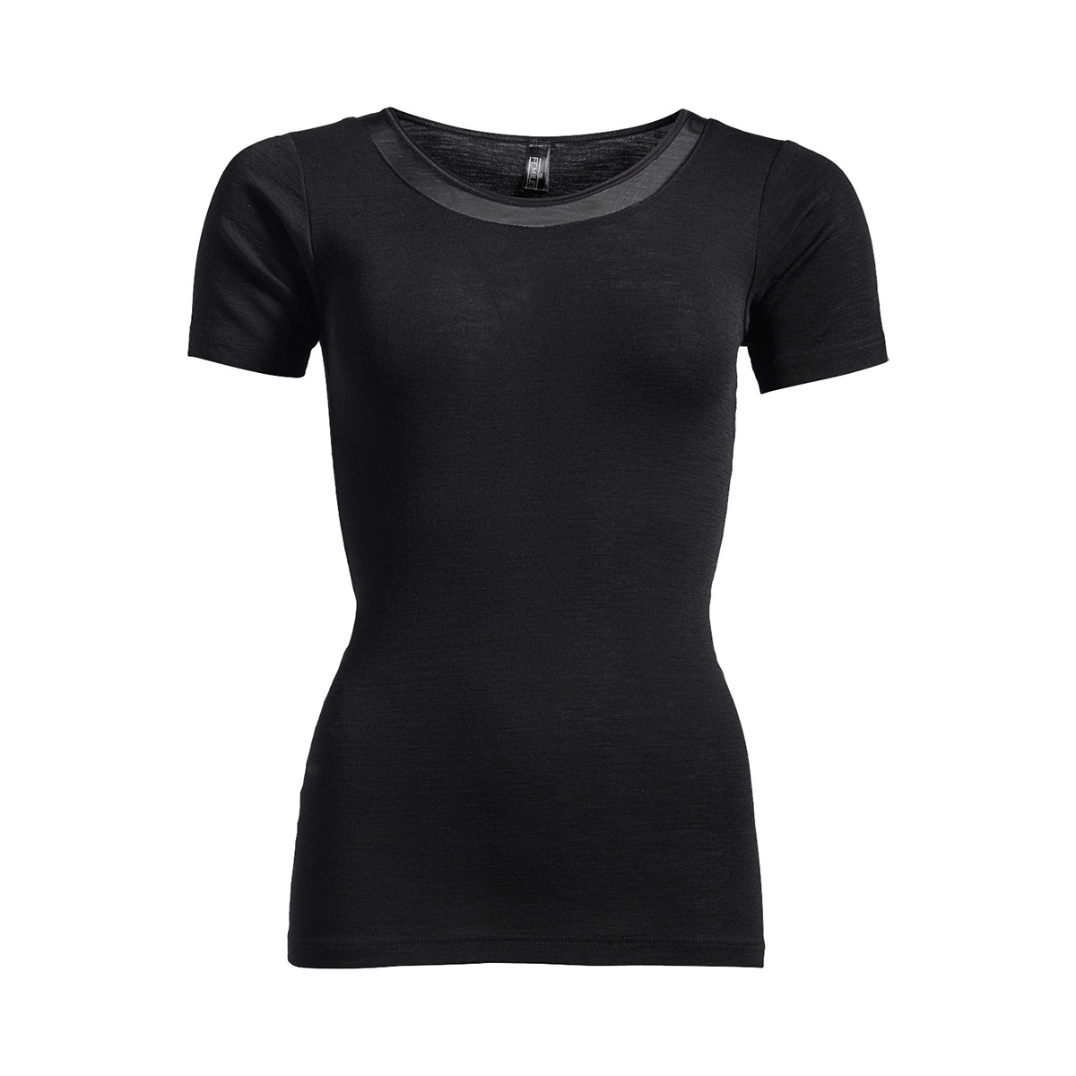 Femilet Juliana T-shirt, Farve: Sort, Størrelse: 36, Dame