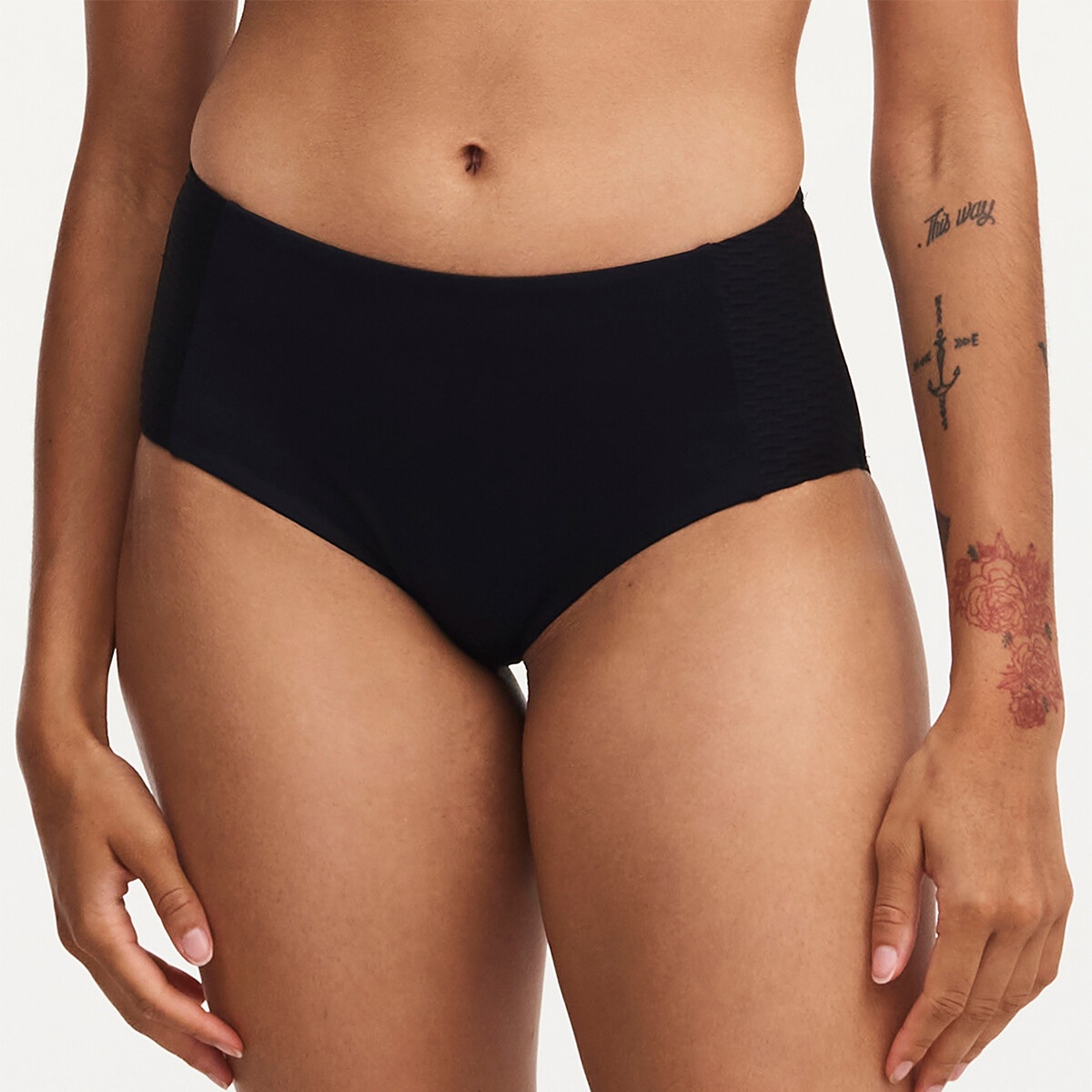 FEMILET BONAIRE FULL BIKINI BRIEF, BLACK (Black, 46)