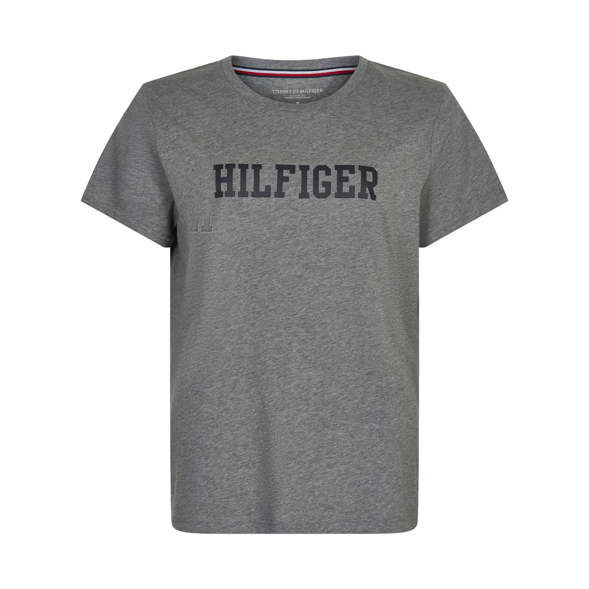 5: Tommy Hilfiger Cn T-shirt, Farve: Mid Grå, Størrelse: XL, Dame