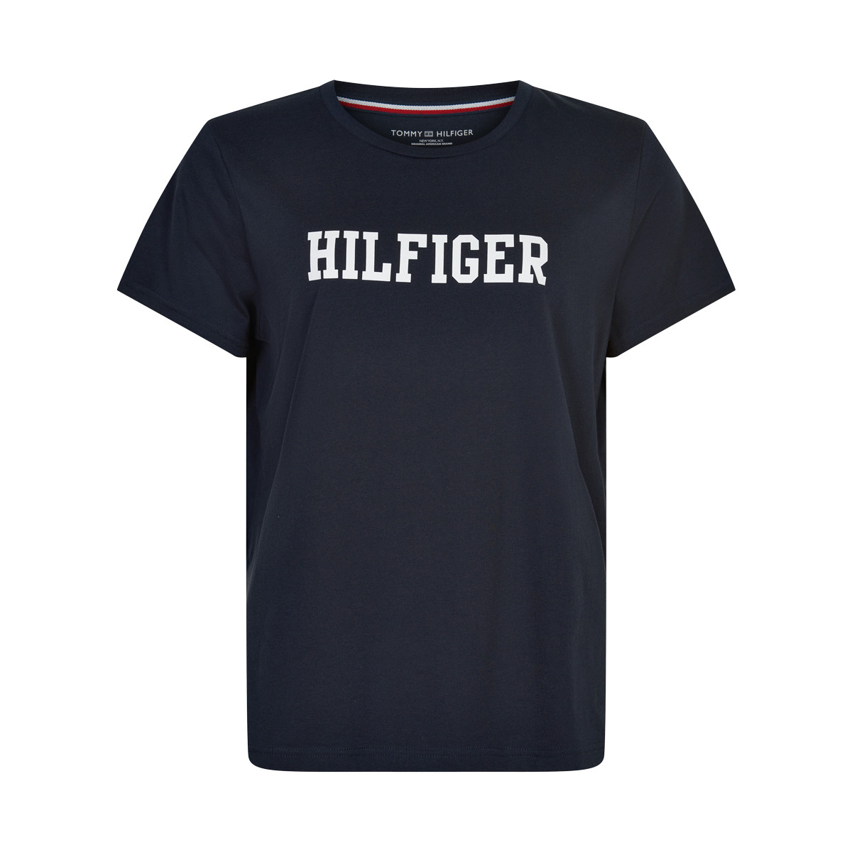 5: Tommy Hilfiger Cn T-shirt, Farve: Sort, Størrelse: S, Dame