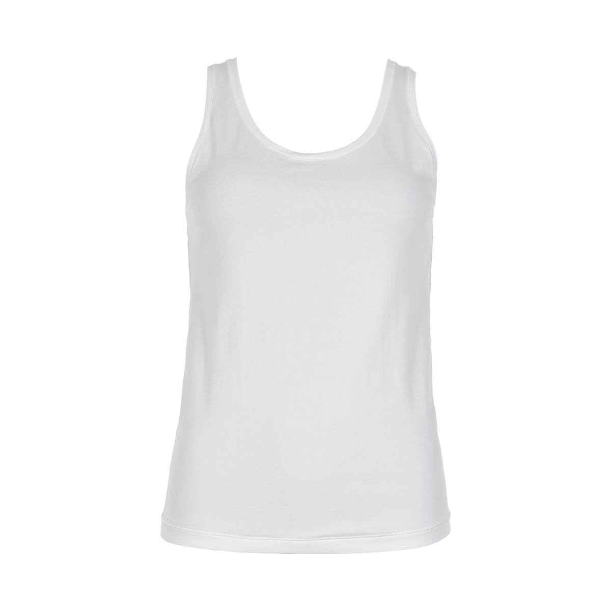 Jbs Organic Cotton Singlet, Farve: Hvid, Størrelse: S, Dame