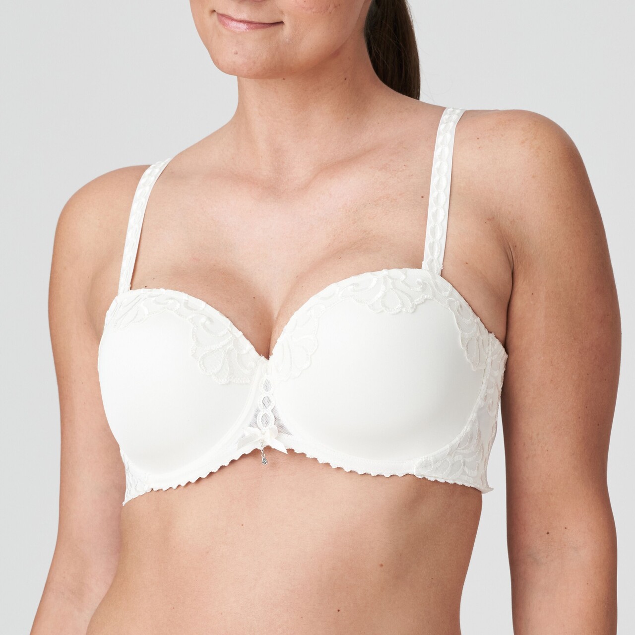 Primadonna Zahran Strapless BH Nat, Farve: Hvid, Størrelse: 75D, Dame