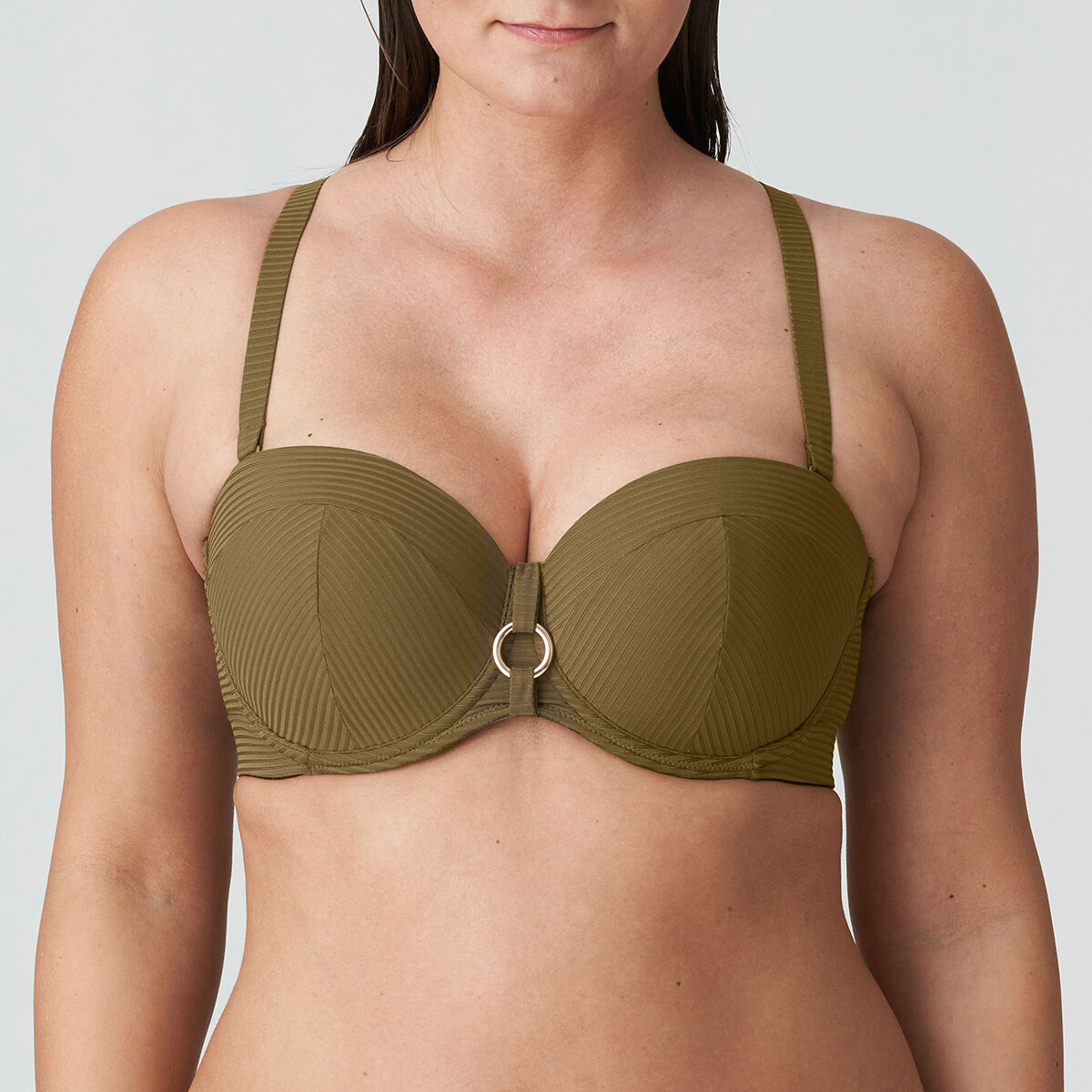 PrimaDonna Sahara Bikini Topp Med Bøjle, Farve: Grøn, Størrelse: 80F, Dame