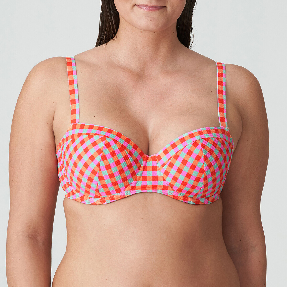 PrimaDonna Marival Bikini Topp Med Bøjle, Farve: Ocean Rød, Størrelse: 80F, Dame